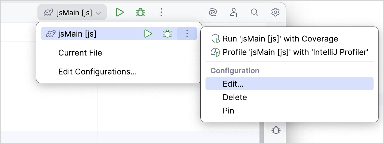 Gradle 编辑运行配置