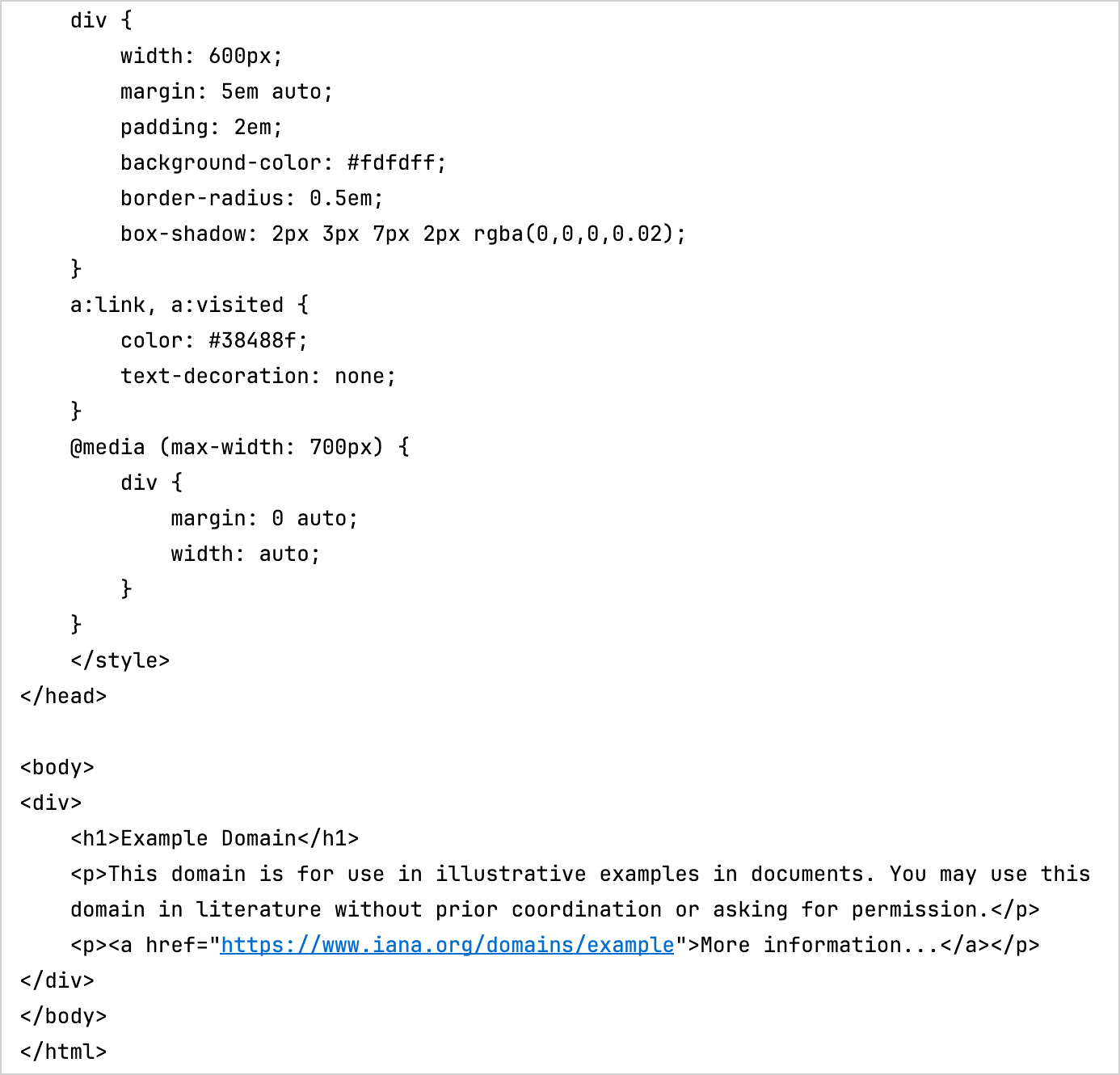 带 HTML 代码的应用输出