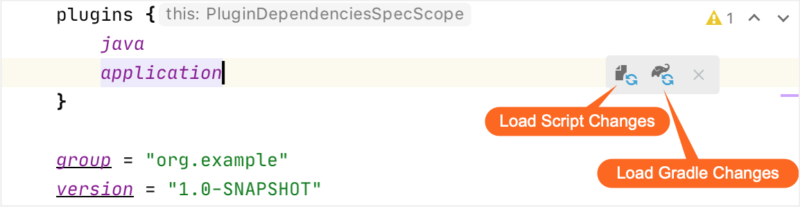*.gradle.kts – Load Script Changes 与 Load Gradle Changes