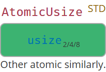 AtomicUsize
